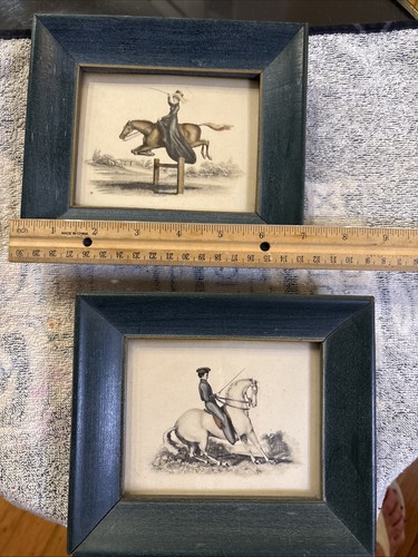Pair antique horse - pair,