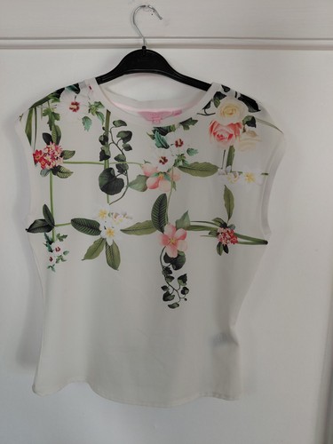 Ted baker sleeveless cream - ted,