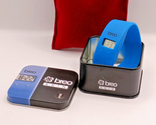 BREO Skin Digital Quartz Watch BLUE 20 cm Maximum Wrist Size -VGC/Working