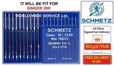 SINGER 29K DLX4 332LL 29X4 NTW