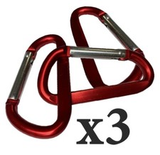 3 LARGE SPRING KEYRING