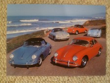Porsche 356 Coupe, Roadster & Speedster Calendar Print / Picture, RARE Awesome