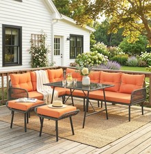 8 Seater Rattan Garden