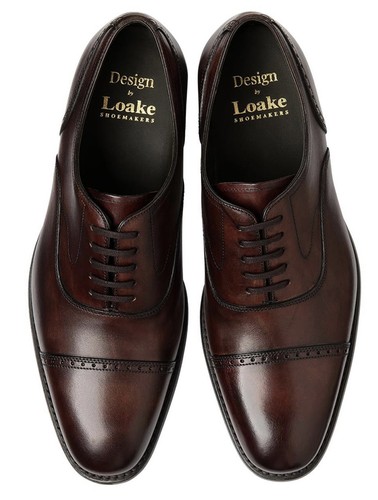 Men loake hughes burgundy - loake,
