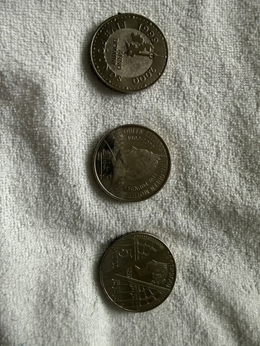 Five pound coins - £5,