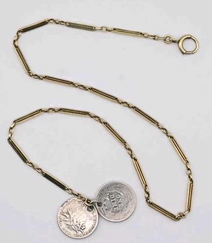Antique gold chain fancy - gold,