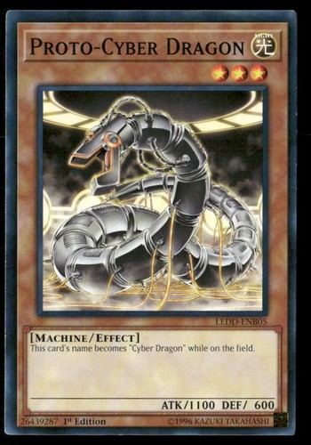 Proto cyber dragon legendary - dragon,