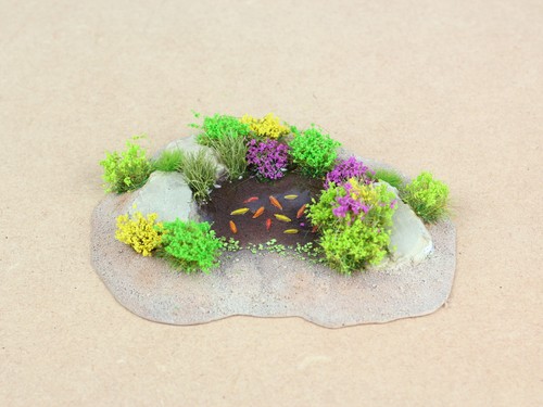 Model railway medium size - model,