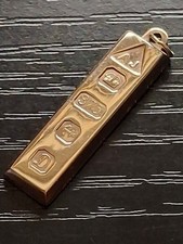 9ct 375 Yellow Gold Ingot
