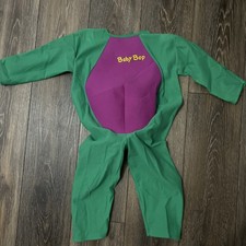 Vintage 1992  Barney Baby Bop Costume Size 3-4 Yrs 