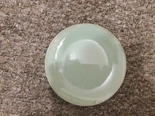 New Next Set Of 4  Sage Reactive Glaze Side plates Stoneware