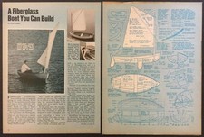 Fiberglass sailing - 10’,
