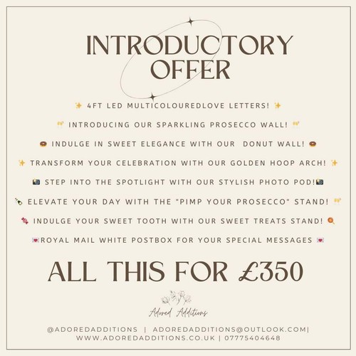 Adored additions wedding - adored,