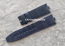 OEM Vacheron Constantin Overseas 24/20mm Dark Blue Leather Watch Strap Band NEW!