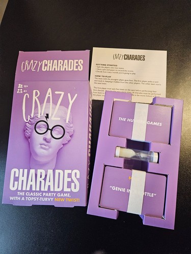 Crazy charades party game - charades,