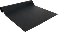 Fitness Mad Floor Protection Mat Gym Equipment Non Slip PVC Black
