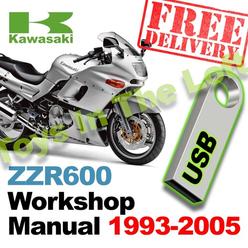Kawasaki zzr600 workshop - kawasaki,