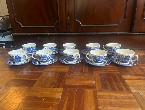 Churchill england blue white - england,
