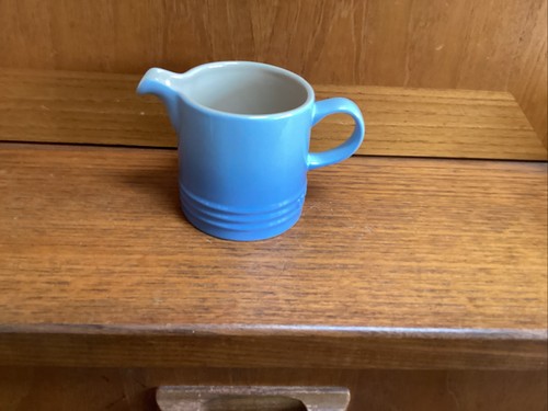 Lecreuset pale blue milk jug - blue,