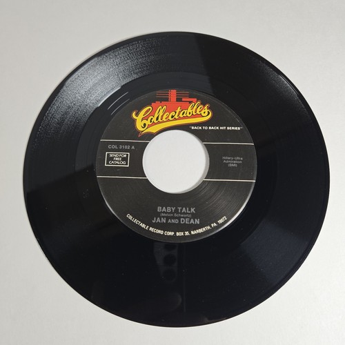 Jan dean baby talk 45 - "baby, vg+