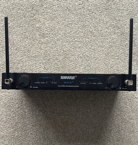Shure beta dual channel - shure,