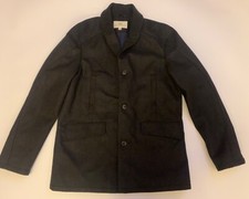 WRK. Work Rest Karma. Mens Wool Mix Coat.Workwear. Donkey Jacket. Size Medium