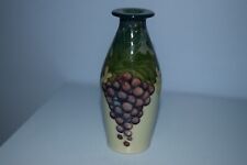 A very rare Ltd Ed Sally Tuffin Dennis Chinaworks vase "Grapes" pattern 2002