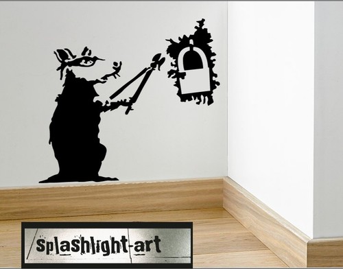 Banksy rat lock - (s),