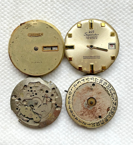 4pc vintage watch - vintage, lot
