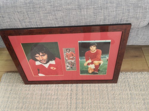 George best signed montage - best, in
