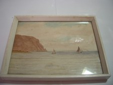 VICTORIAN ORIGINAL WATERCOLOUR PAINTING-W SKOTT-SCOTT??VALUED IN 1995 AT £300