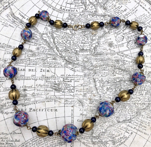 Necklace vintage italian - necklace,