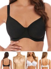 Fantasie Smoothing Bra Balcony Underwired Seamless Balconette Bras Lingerie