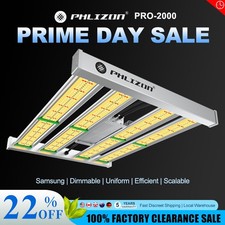 PHLIZON 2000W Grow Light Samsung LED Full Spectrum Commercial Grow Indoor Plants
