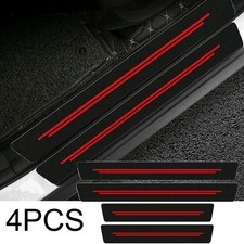 4PCS Car Door Plate Sill Scuff