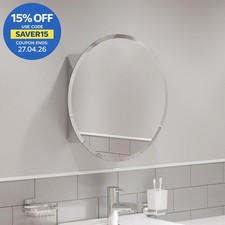 Round Door Bathroom Mirror