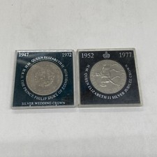 2 Crowns 1972 & 1977 Silver