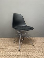 Fabulous & Genuine VITRA Eames Re “DSR“ Chair , Upholstered Seat , VAT Included