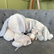 Mamas & Papas Tummy Time Dog Pillow, Spiral Activity Toy, Grabber