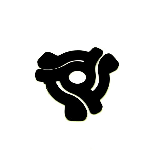 Rpm vinyl record adapter - adapter, 7"