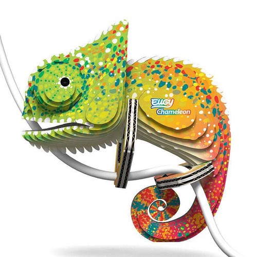 Eugy chameleon model - model, kit