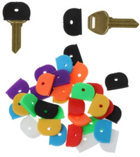 3 x RUBBER KEY CAPS Coloured