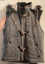 Men’s Gilet / Bodywarmer  - Soviet - Size XXL - Hooded  Duffel style