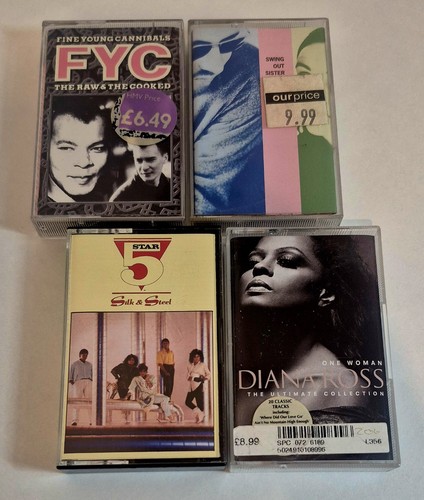 Cassette tape bundle fine - tape,