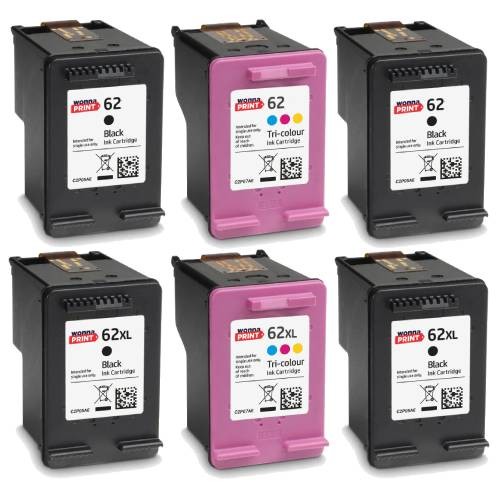 62xl black and colour ink - 62,