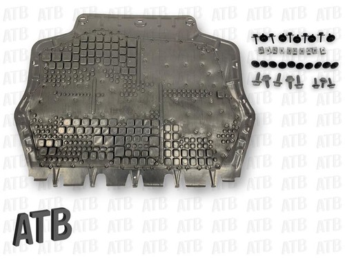 Skid plate with insulation - pe,