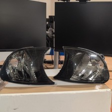 BMW 3 SERIES E46 Smoked INDICATORS - CLIP FITTING - DEPO