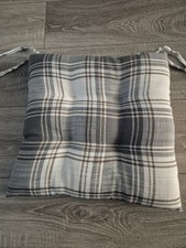 4 X Checked Seat Pads/Cushions (Read Description)
