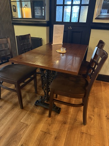 Large pub tables wood - 6,