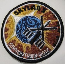SKYLAB I 3.9" PATCH CONRAD KERWIN WEITZ SPACE MISSION ORIGINAL LION BROTHERS